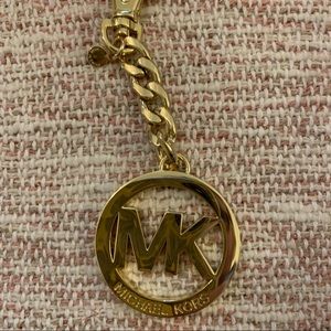 Gold MK Key Chain 🔒